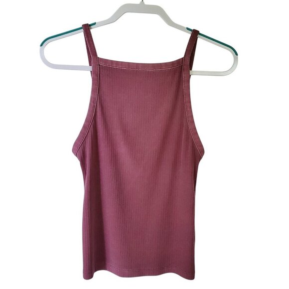 Free People Tank Top Dark Pink Size S - Picture 5 of 16
